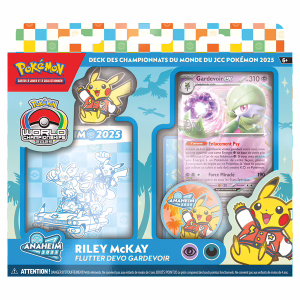Deck Pokémon des Championnats du Monde 2025 Riley McKay