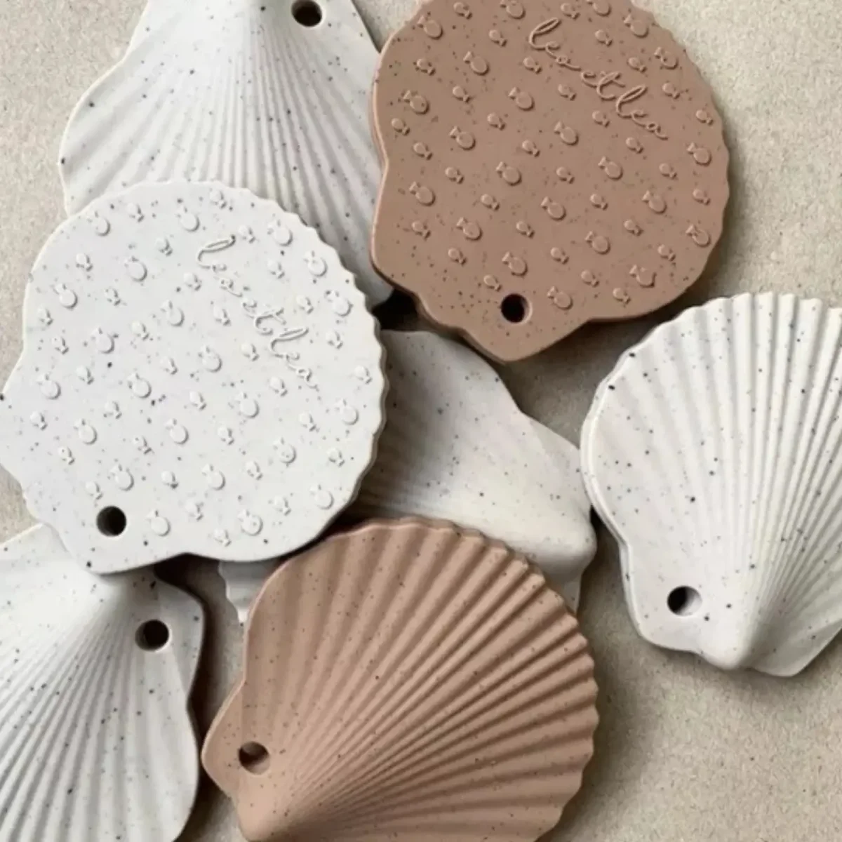 Anneau de dentition ‘Coquillage’ | Marron – Image 5